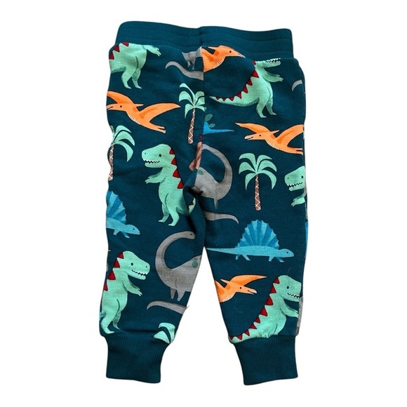 Play by Little Sleepies Dinosaur Print Kids Outfit Set - Teal 6-12 months - Picture 5 of 6